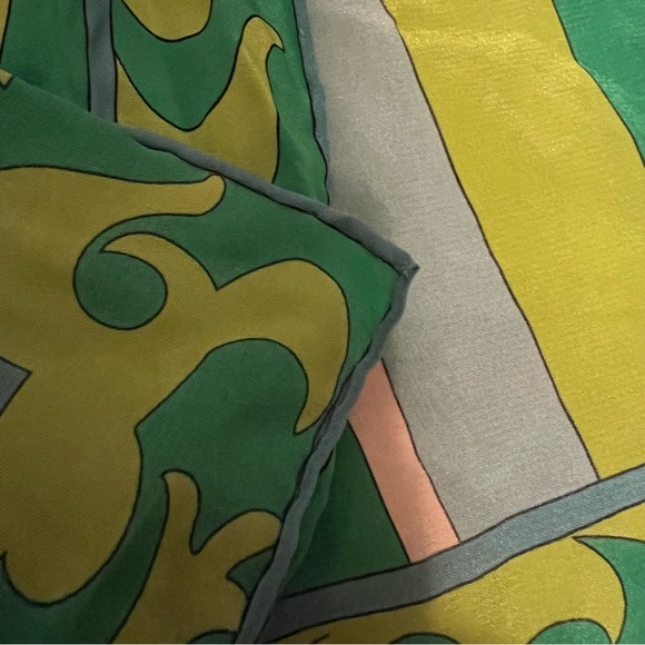 Pucci Long Twilly Silk Scarf - Picture 4 of 5